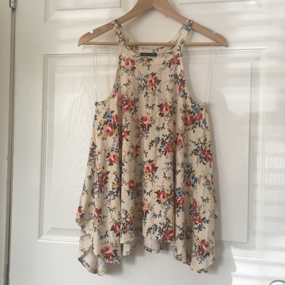 Soft floral top